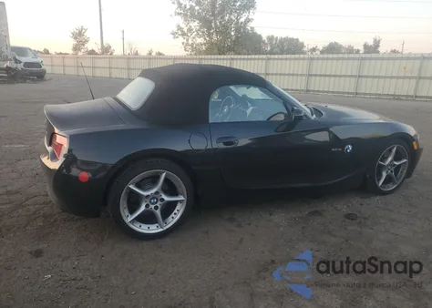 2007 BMW Z4 3.0Si from USA, damaged, VIN 4USBU53547LX02827